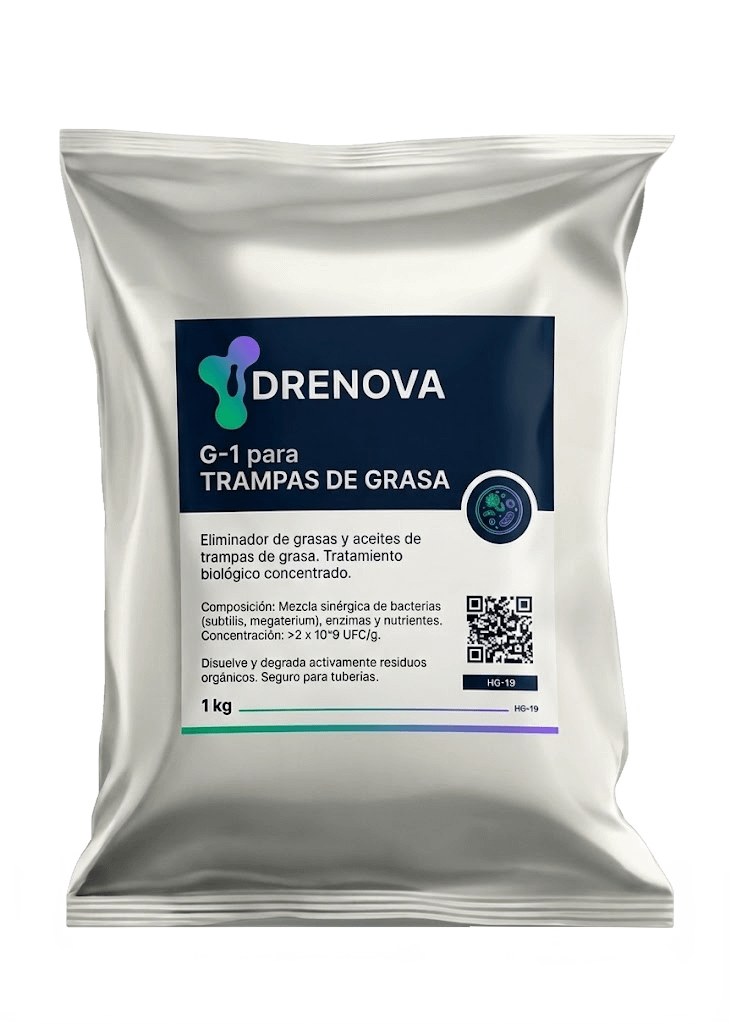 Empaque Drenova G-1 para trampas de grasa